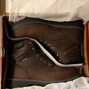 Wolverine Rich Brown Leather Men's Boots
